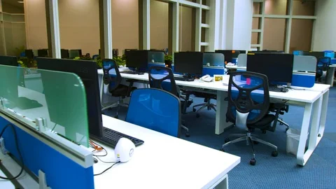 Computer room 39 Video stock 89479238