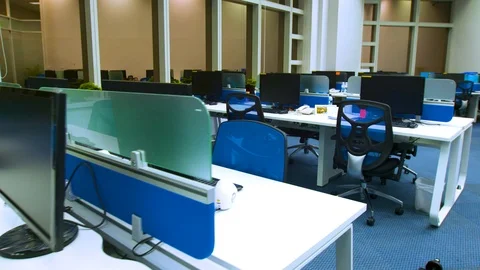 Computer room 41 Video stock 89479268