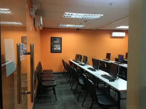 Computer Room Entrance Stock Photos