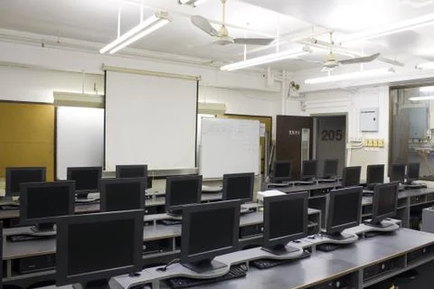 Computer Room Stock Photos