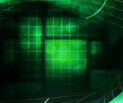 Computer science abstract dark background 스톡 일러스트