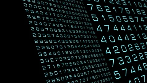 Computer science algorithm mathematics process Stock Footage 93264440