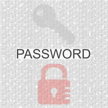 Computer science is a binary number system. Programming, coding, hacker conce Stock Illustration