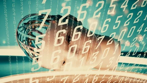 Computer science innovation cyber robot mind deep learning 4k Stock Footage 99816773