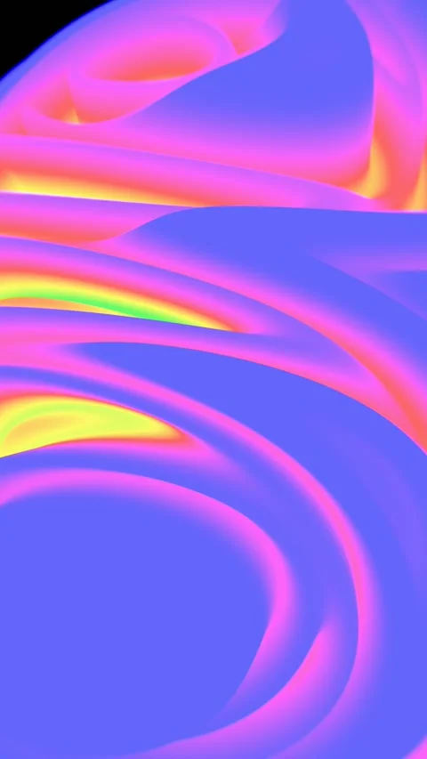 A computer screen with a colorful pattern Stock Footage 309952208