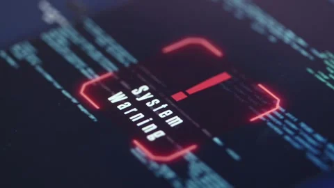 Computer screen, data processing, artificial intelligence system, deep learning Stock Footage 341345445