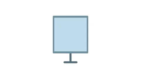 A computer screen displaying a bug crawling across the surface, indicating .. Stock Footage 333550589