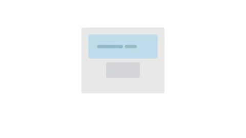 A computer screen displaying a red and yellow warning sign indicating a pot.. Stock Footage 332905082