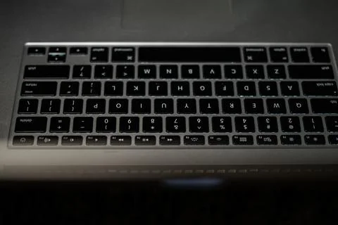 Computer screen editing photos and videos Stock Photos