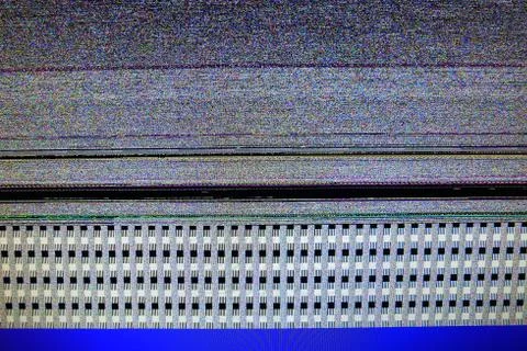 Computer Screen Error of Technical Problem Stock Photos