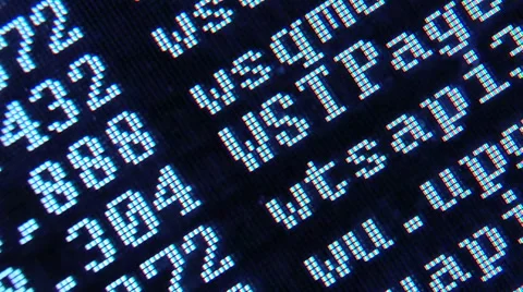 Computer Screen with File List Stock Footage 51769304