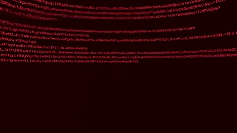 Computer screen with hacking warning message Loop Animation. Stock Footage 151427397