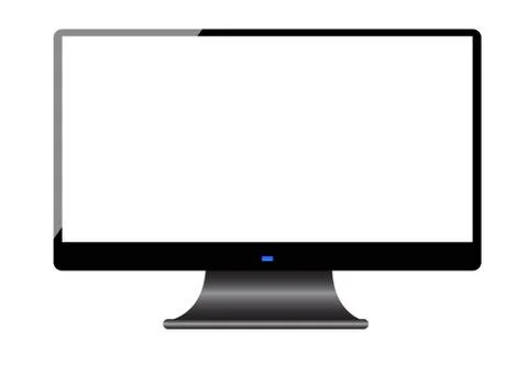Computer screen Stock Illustration