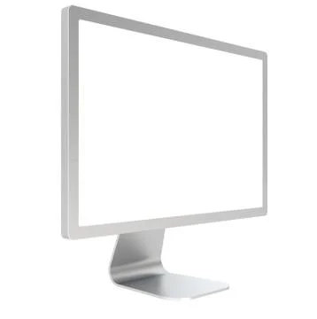 Computer Screen Stock Illustration