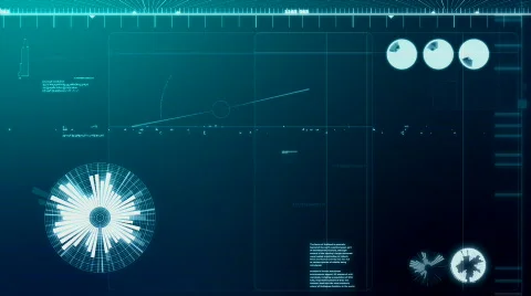 Computer screen loop Stock Footage