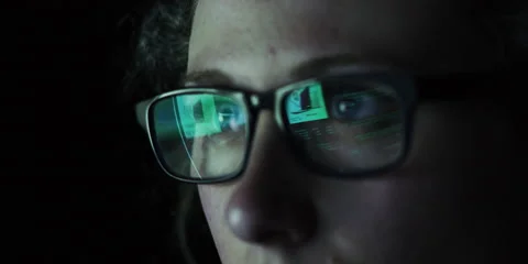 Computer screen online ad banner pop up Stock Footage 148189218