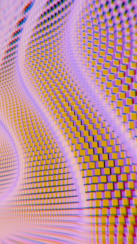 A computer screen with a pattern of squares Stock Footage 309985403