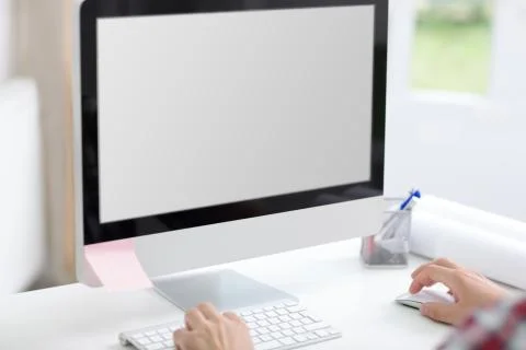 Computer screen Stock Photos