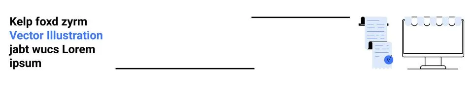 Computer Screen with Task List and Notes for Efficient Workflow Management Stock Illustration