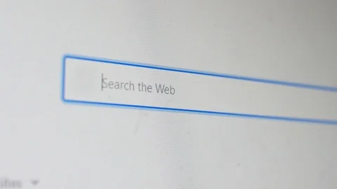 Computer screen with type want to find Covid-19 statistic on web browser Stock Footage 126758666