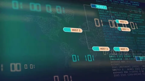 Computer Script, Programming Code Animation.  Stock Footage 239320302