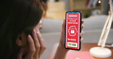 Computer security and extortion Stock Footage 132881989