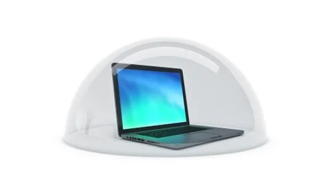 Computer security concept. Stock Illustration