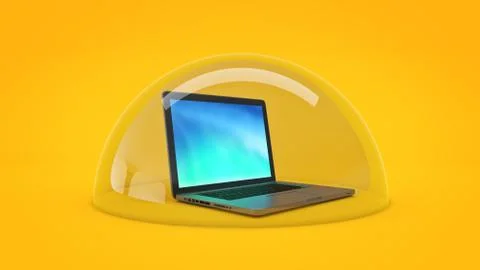 Computer security concept. Stock Illustration