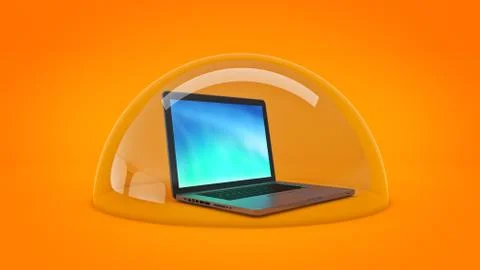 Computer security concept. Stock Illustration