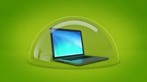 Computer security concept. Stock Illustration