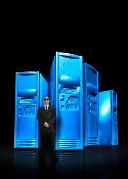 Computer security, conceptual image Stock Photos