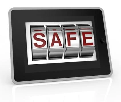 Computer security Ilustración de archivo