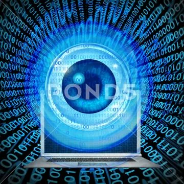Computer Security Stock Illustration
