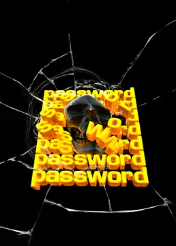 Computer security, Illustration Stock Illustration