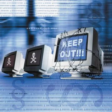 Computer security Stock-Fotos