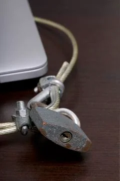 Computer security. Protection of access to data. Stock Photos