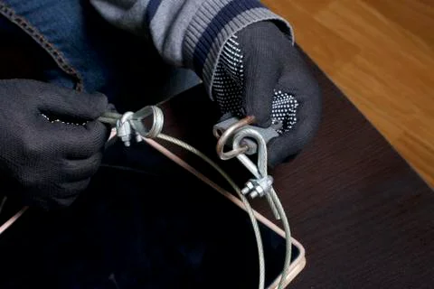 Computer security. Protection of access to data. Stock Photos