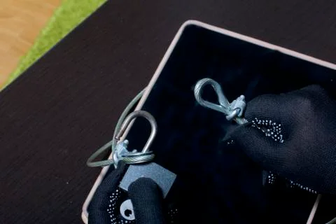 Computer security. Protection of access to data. Stock Photos