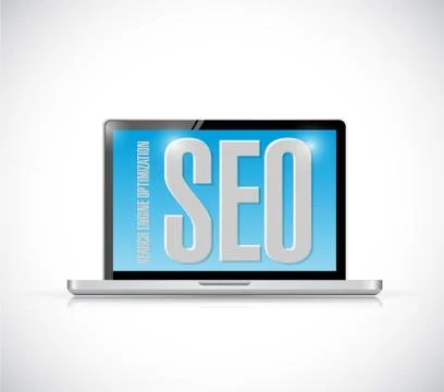 Computer sep sign message illustration design Stock Illustration