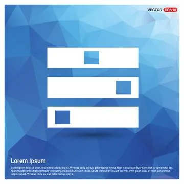 Computer Server icon Stock Illustration