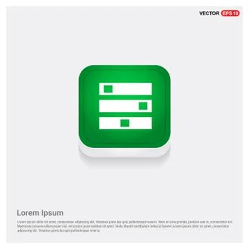 Computer Server icon Stock Illustration