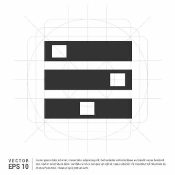 Computer Server icon イラスト素材