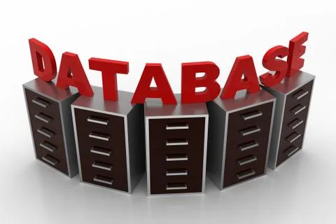 Computer server network Free Stock Illustration