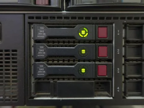 Computer server Stock Photos