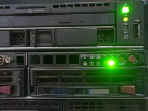 Computer server Stock Photos