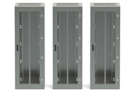 Computer Server Racks Stock Illustration
