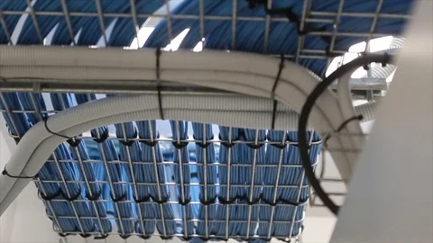 Computer server room Stock Footage 74105078