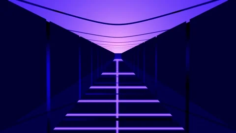 A computer server room, futuristic and technology room concept. Stock-Footage 291945929