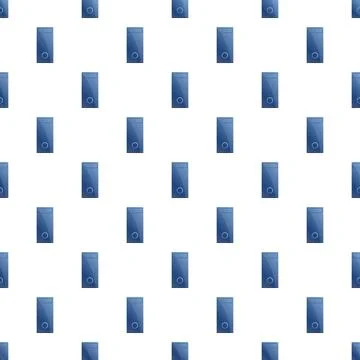 Computer server unit technology repeating pattern background Stock Illustration