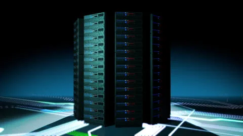Computer servers Video stock 25053517